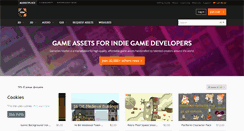 Desktop Screenshot of gamedevmarket.net